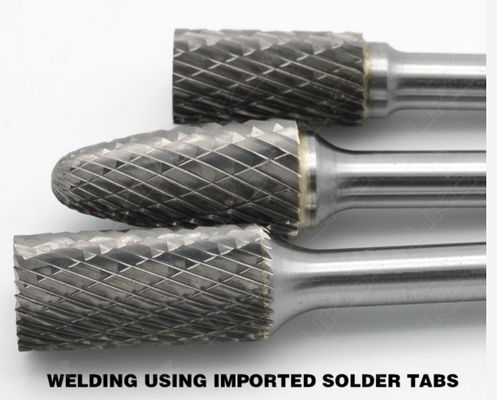 A dactylographie le carbure cylindrique Burr Double Cut For Metal et non - découpage en métal
